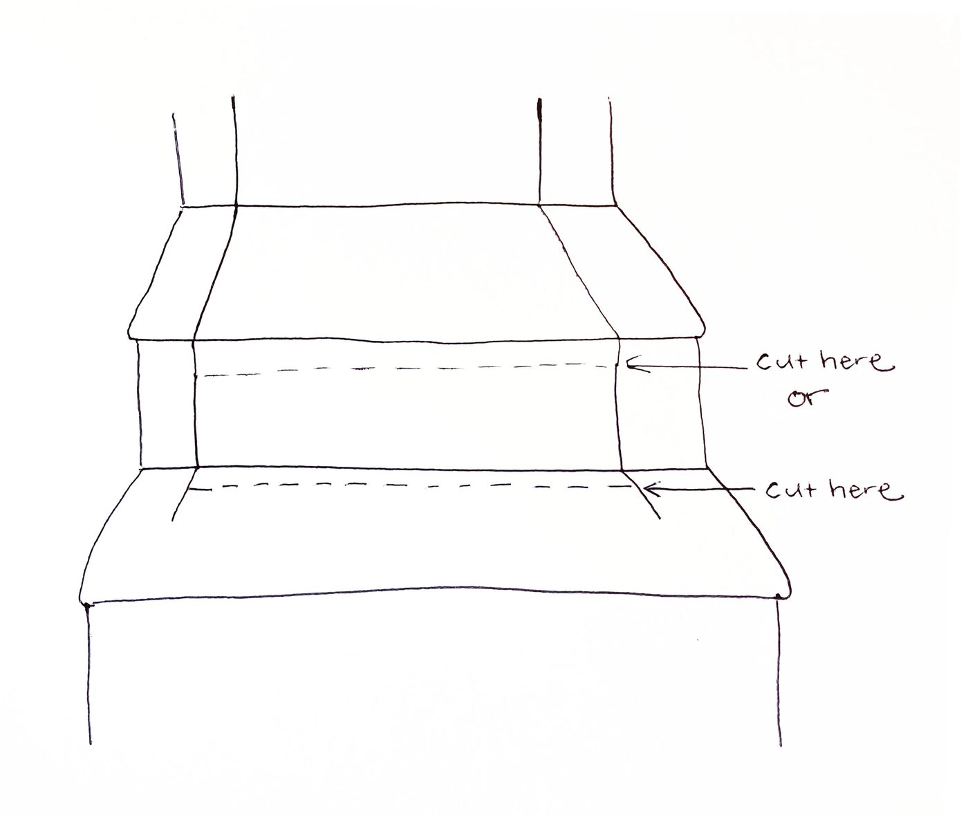 Where To Cut If Adding A Second Runner