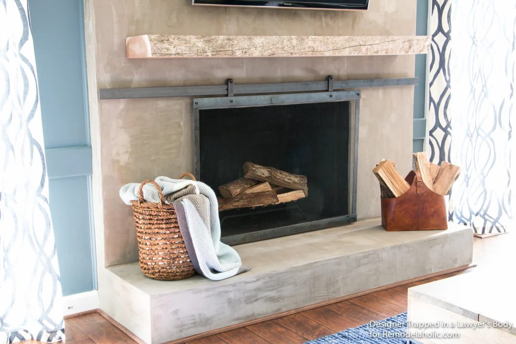 Learn how to install a wood mantel (even if it's clearly heavy) with this straightforward walkthrough from Designer Trapped in a Lawyer's Body for Bekob.com!