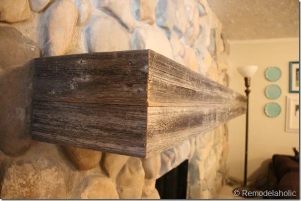 Installing A Wood Mantel On A Stone Wall 811 600x401