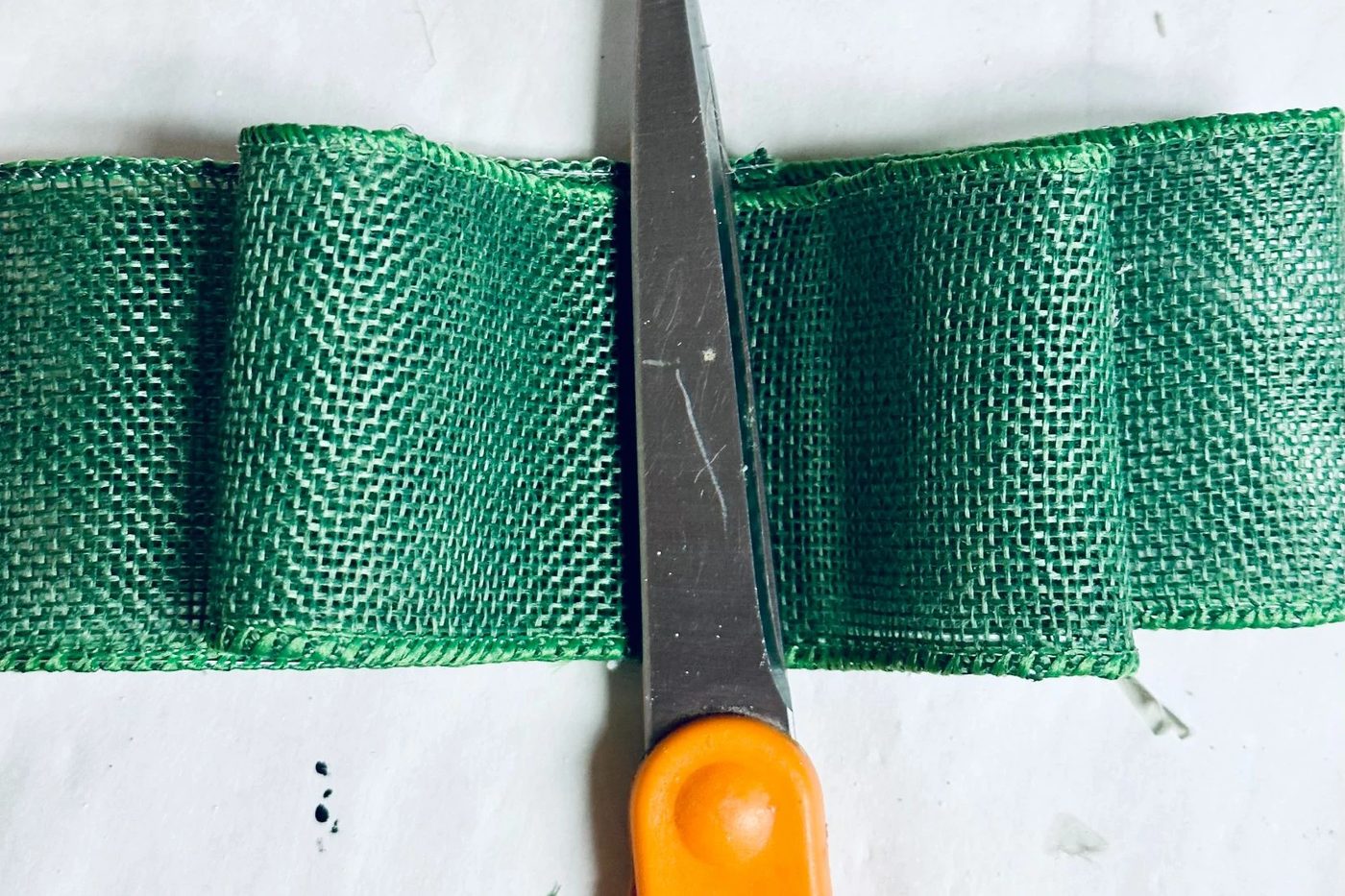 How To Make A Burlap Ribbon Bow For A Yarn Wreath Pumpkin Fall, Bekob