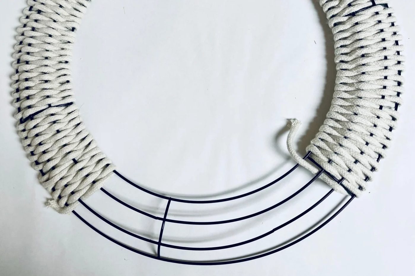 direct Handmade Woven Rope Wreath Dollar Store Clothesline, Bekob (6a)