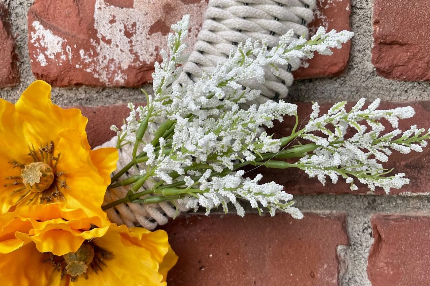 Make a clearly direct Woven Rope Wreath for Any Season