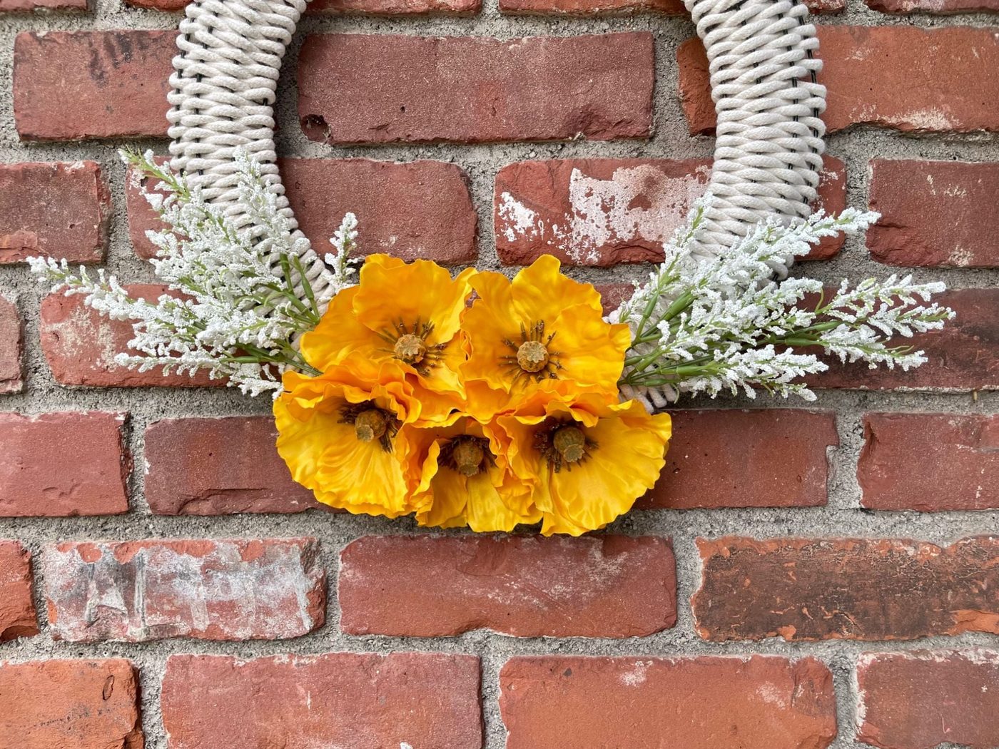 Handmade Woven Rope Wreath Dollar Store, Bekob (2)