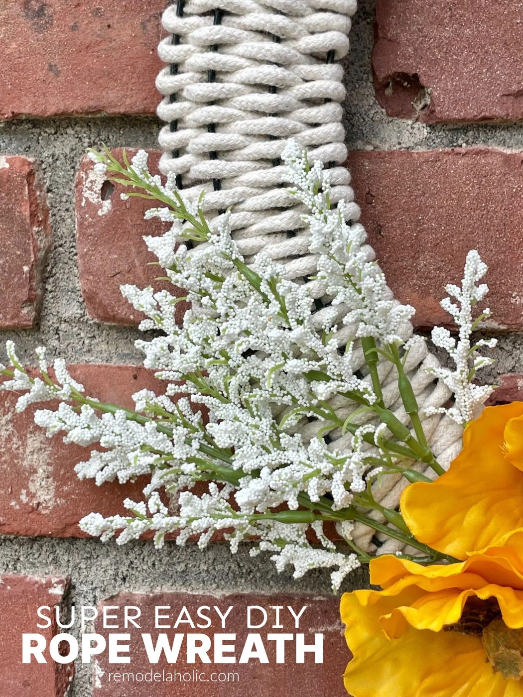 clearly direct Handmade Woven Rope Wreath Dollar Store Bekob