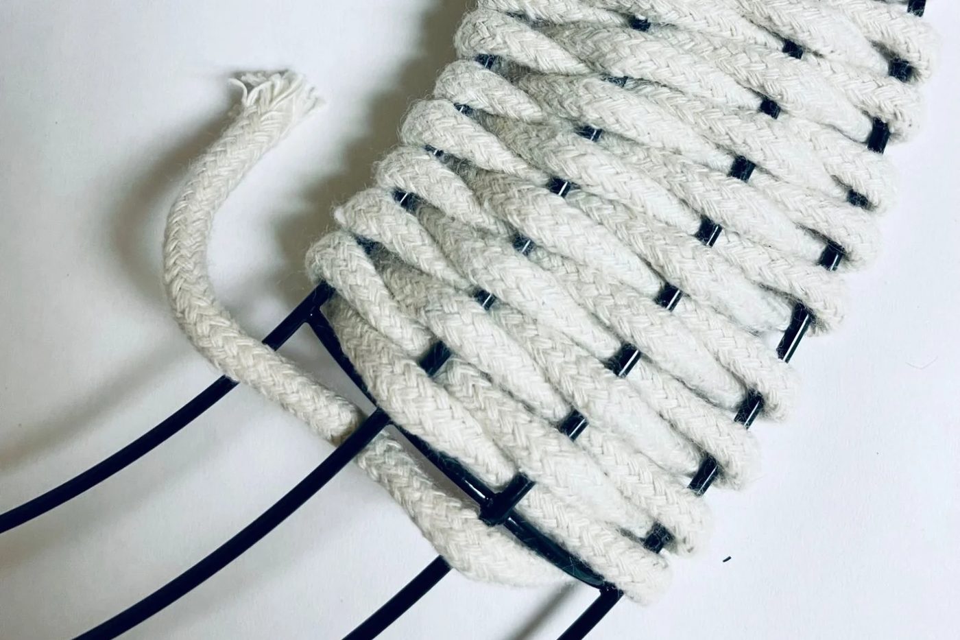 How To Weave A Rope Wreath Handmade, Bekob (1)
