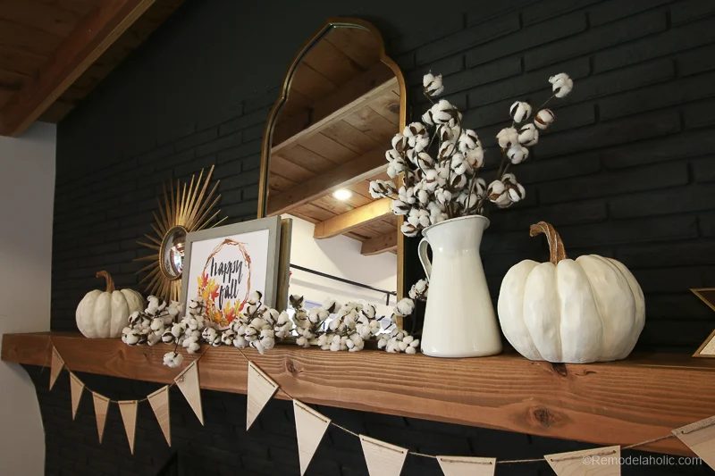 Fall Mantel Decor With Shaw Floors Bekob 43 1