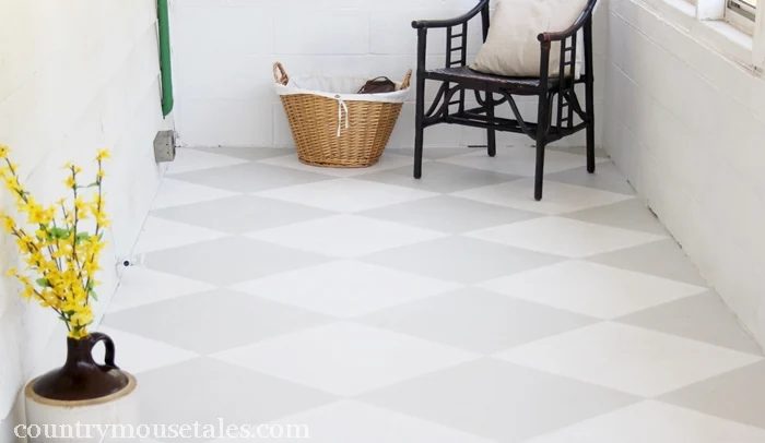 how to paint a concrete floor | Bekob.com