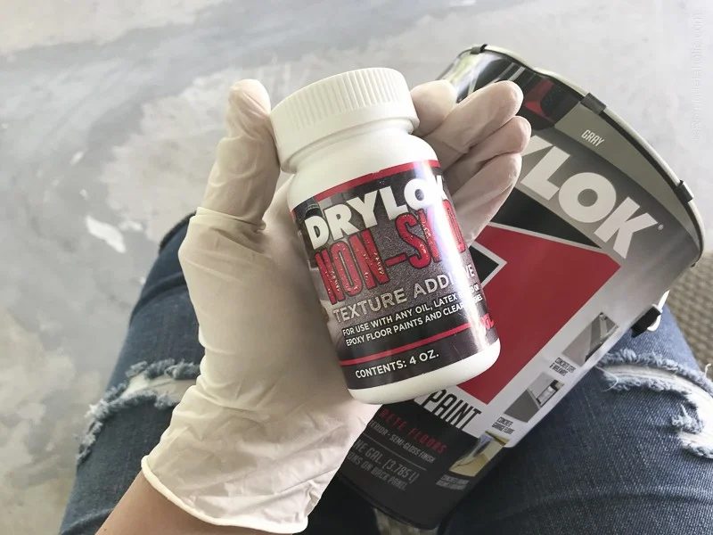 Painting A Non-Slip Concrete Patio or Porch With UGL Epoxy Floor Paint and Non-Skid Texture
