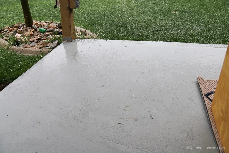 Painting A Concrete Patio With UGL Epoxy Floor Paint @Bekob 39