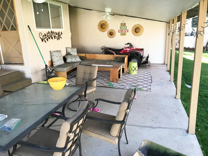 Painting A Concrete Porch Patio With UGL Epoxy Floor Paint