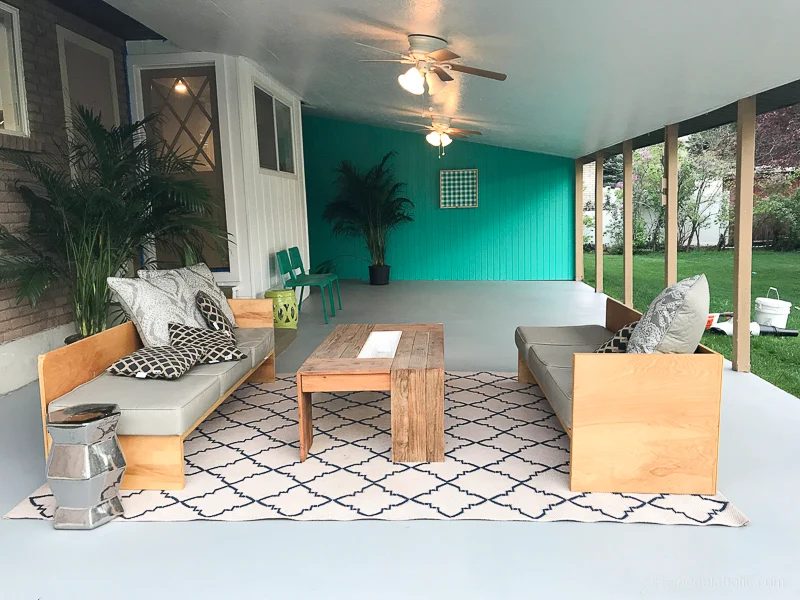 Paint a Concrete Patio