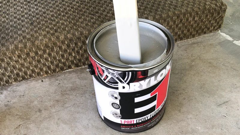 Painting A Non-Slip Concrete Porch or Patio With UGL Epoxy Floor Paint and Concrete Patio Paint Non-Skid Texture Additive