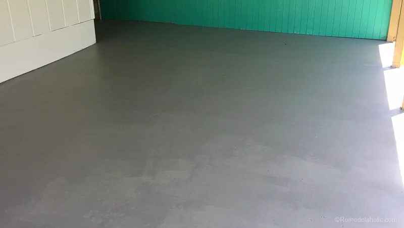 Painting A Concrete Porch Patio With UGL Epoxy Floor Paint
