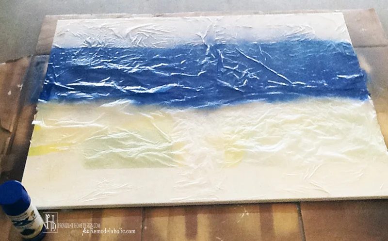 Handmade Abstract Painting Step 2