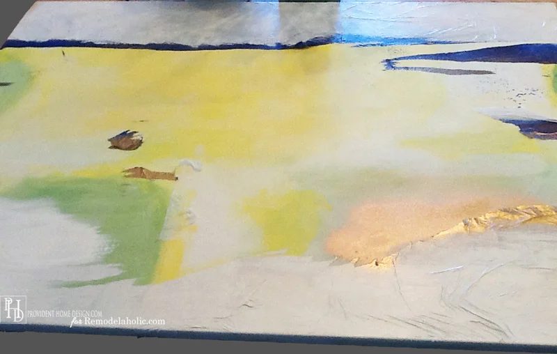 Handmade Abstract Painting Step 4