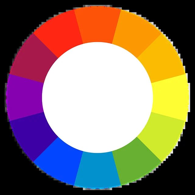Home Color Palette Using The Color Wheel Circle
