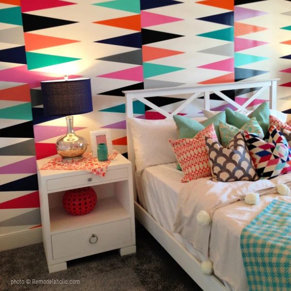 Colorful Teen Bedroom options, UVPH 2015 HOME 18 MILLHAVEN HOMES, Photo Bekob