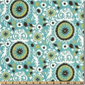 Premier Prints Royal Suzani Chocolate- Natural
