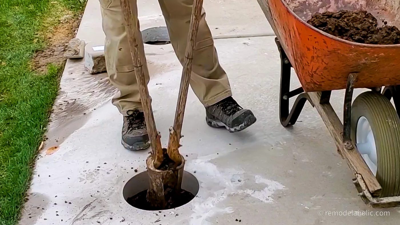 Digging Post Holes for Concrete Footings