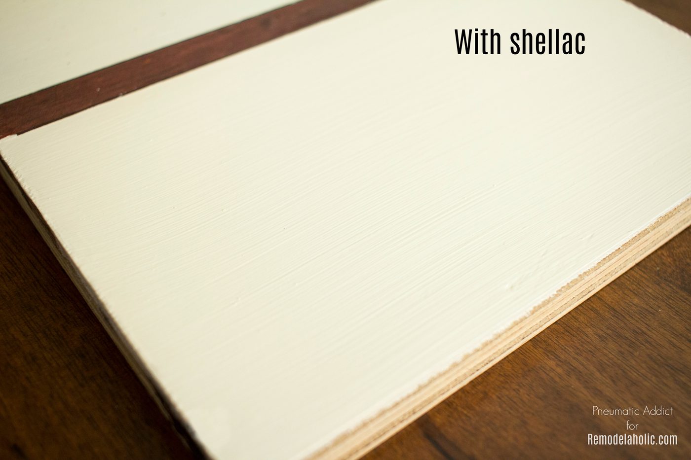 White Paint Shellac Primer Prevent Bleed Through WM