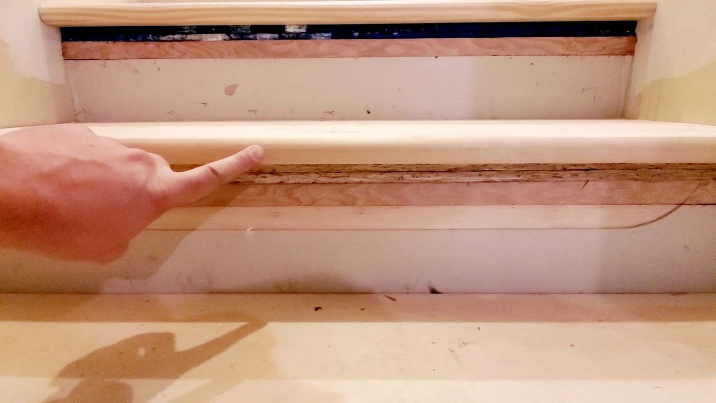 Quick And straightforward Way To Raise Stairs To Fix Uneven Steps, Basement Staircase Reno, Bekob
