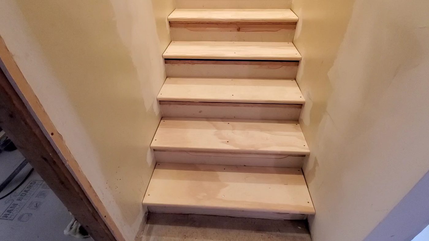 Raise Stair Treads to Fix Uneven Steps