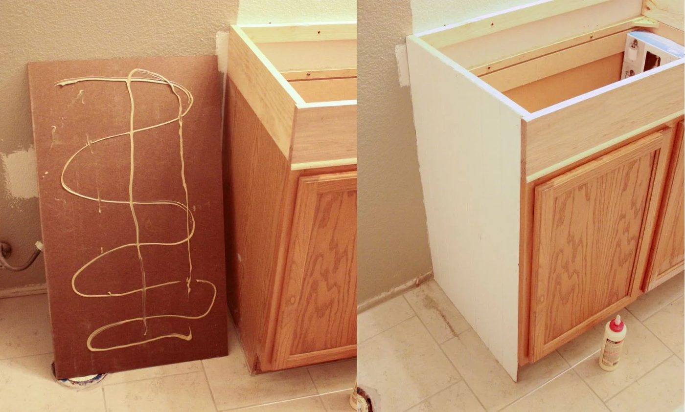 1a How To Add Height To A Short Bathroom Vanity How To Raise Bathroom Vanity walkthrough (21)