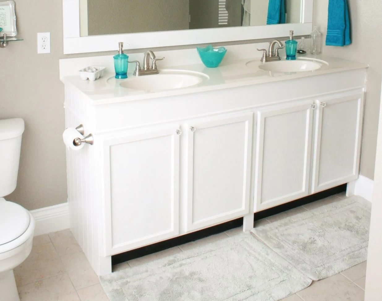 1a How To Add Height To A Short Bathroom Vanity How To Raise Bathroom Vanity walkthrough (40)