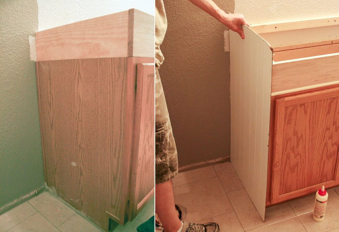 1b How To Add Height To A Short Bathroom Vanity How To Raise Bathroom Vanity walkthrough (19) Complied Image