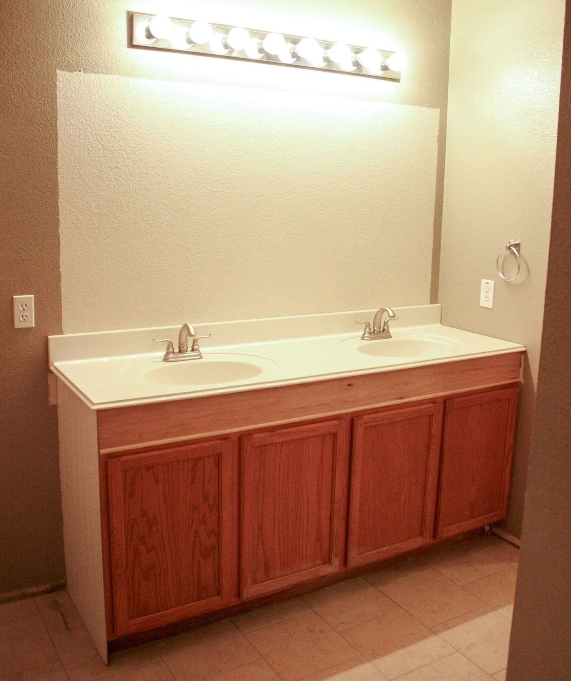 1 How To Add Height To A Short Bathroom Vanity How To Raise Bathroom Vanity walkthrough (27)