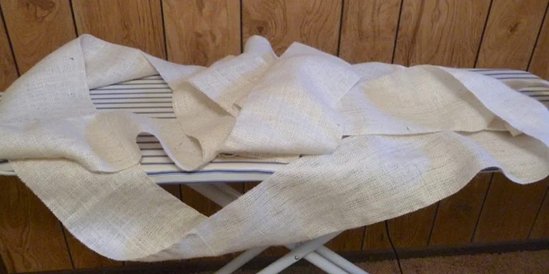 how to pleat burlap, The Caldwell Project on Bekob