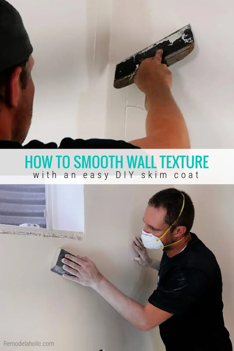 How To Smooth Wall Texture With An straightforward Handmade Skim Coat