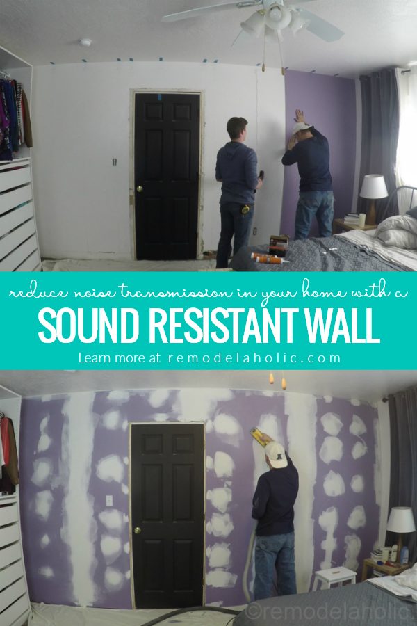 Soundproof A Wall And Reduce Noise Transmission By Installing A Retrofitted Sound Resistant Wall Over Existing Drywall #Bekob