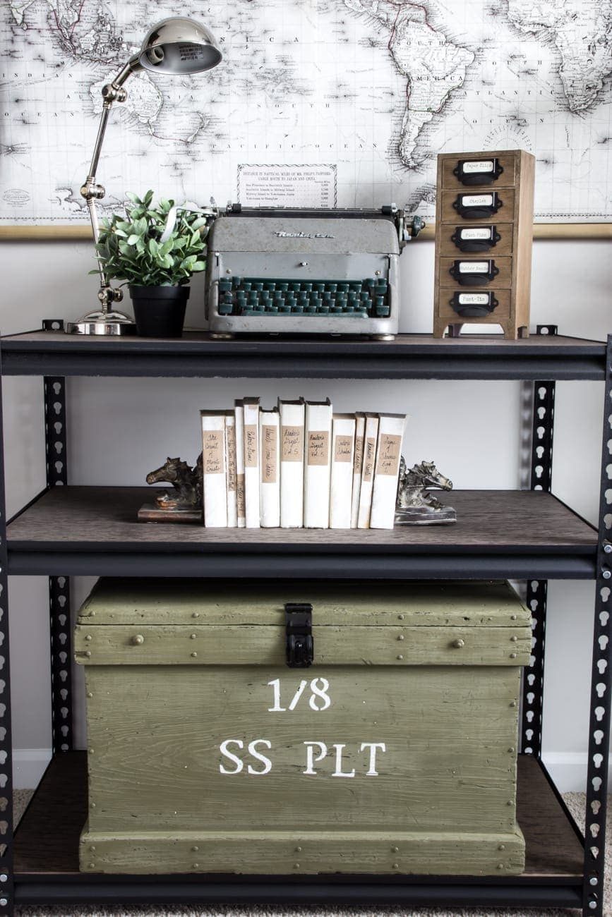 How to Style Industrial Shelves on the low-cost | Bless'er House for Bekob.com