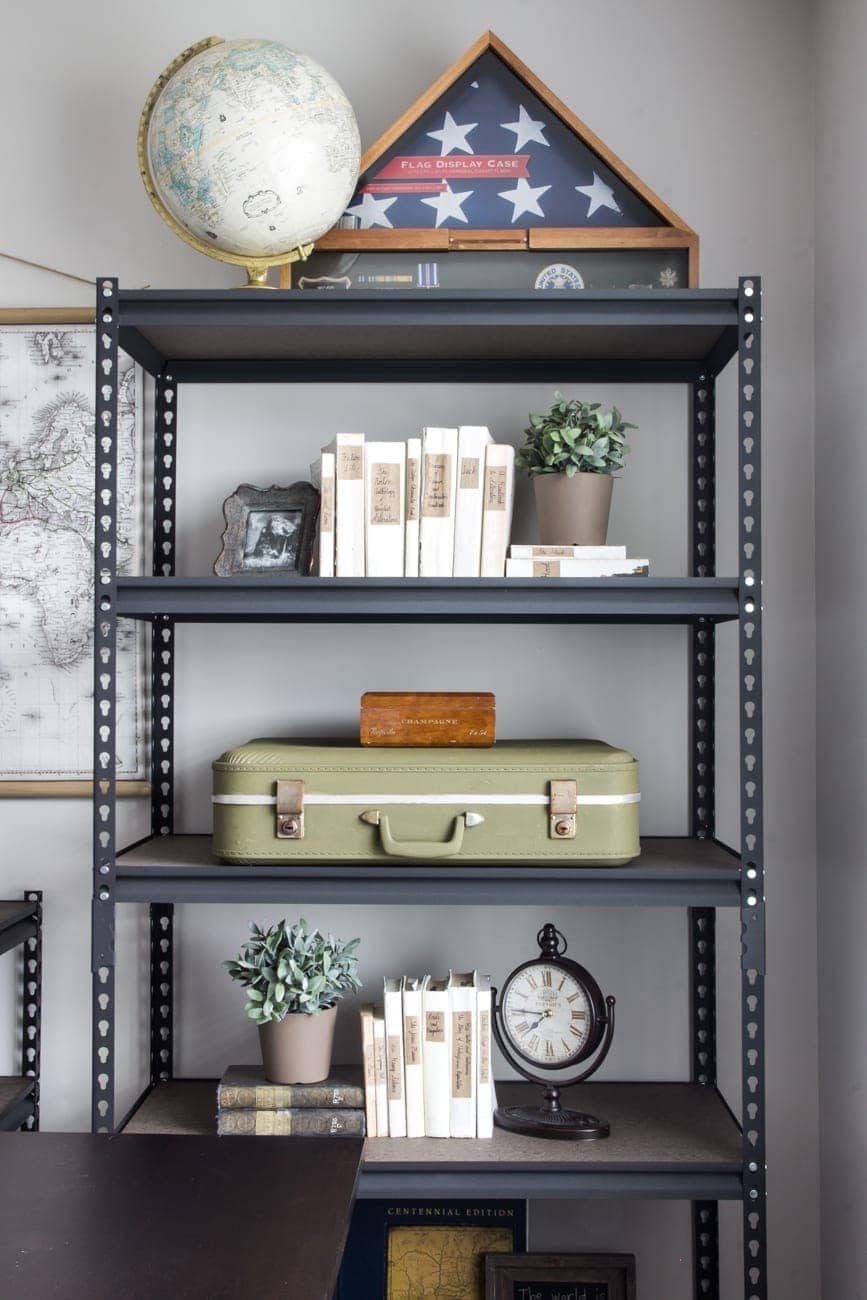 How to Style Industrial Shelves on the low-cost | Bless'er House for Bekob.com