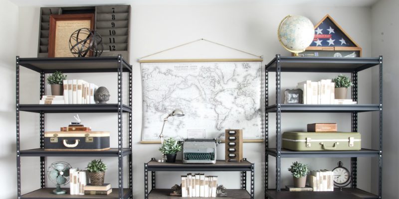 Style Industrial Shelves on the low-cost