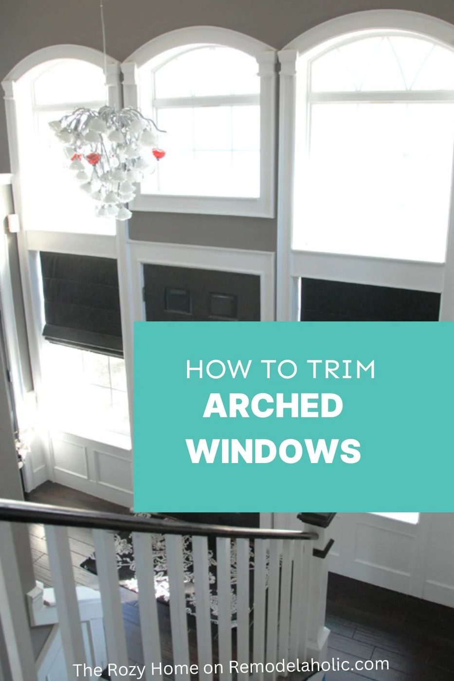 How To Trim An Arched Window The Rozy Home On Bekob