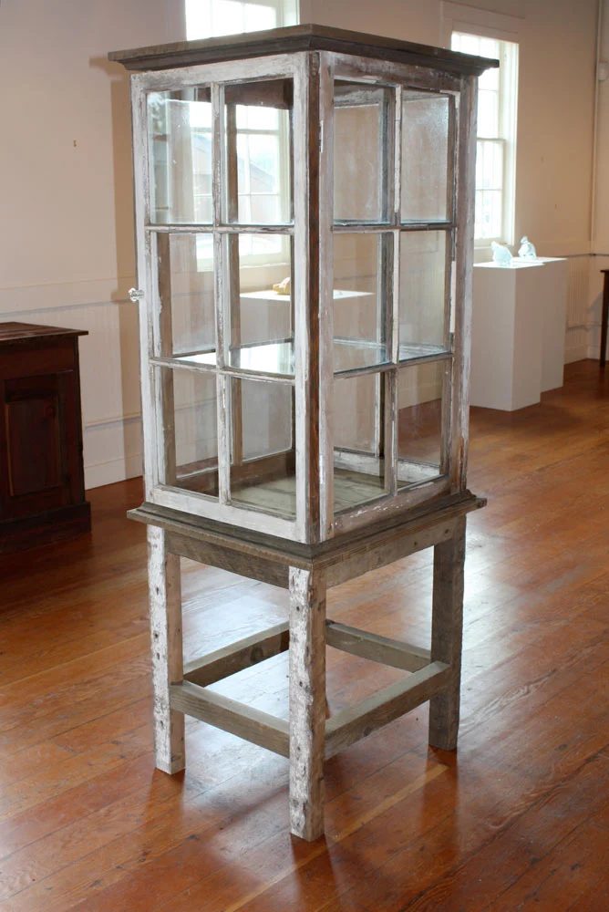 ReStore - old windows made into jewelry or curio case - via Bekob