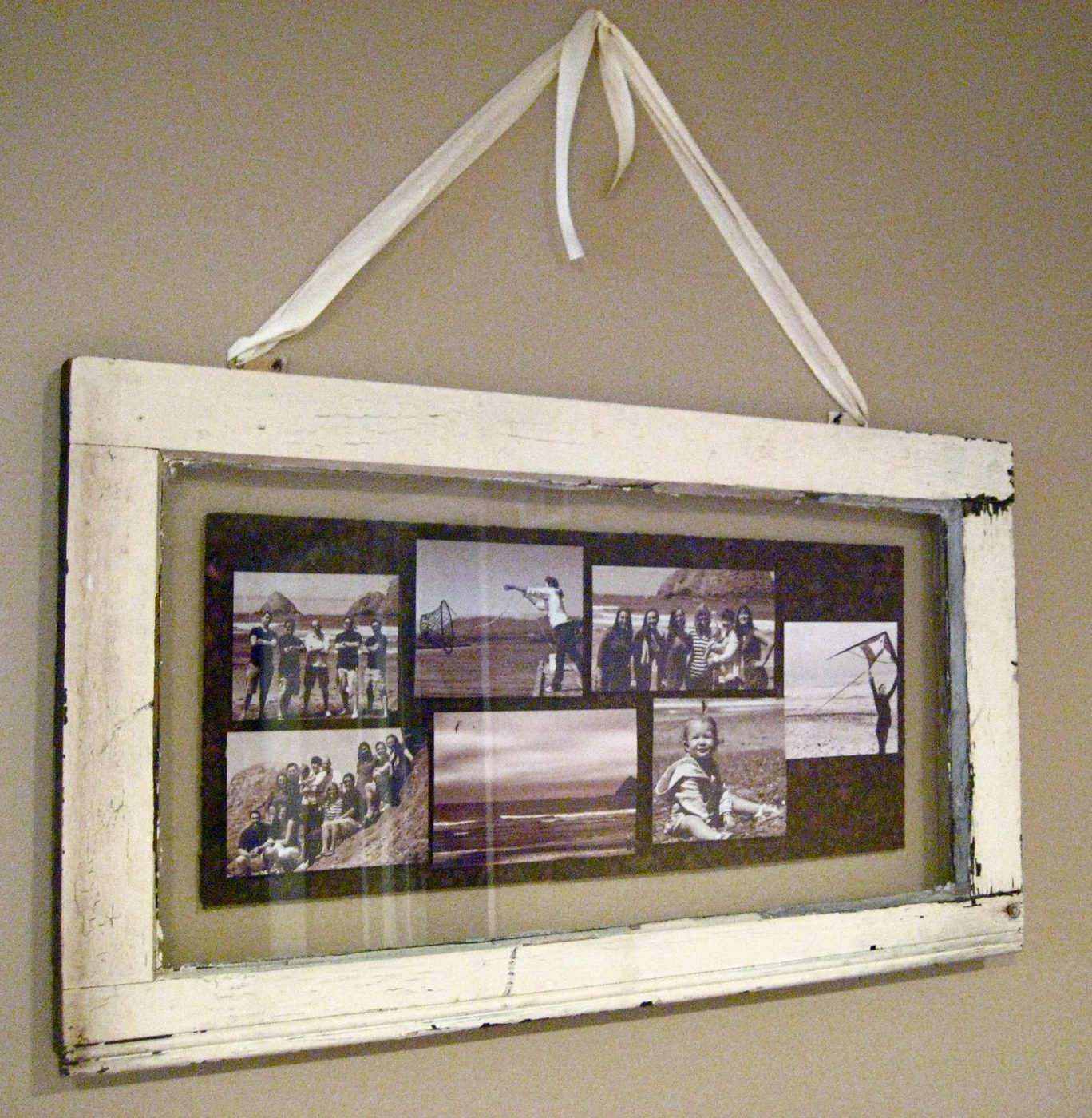 Mouse and Hinge - old window photo collage - via Bekob