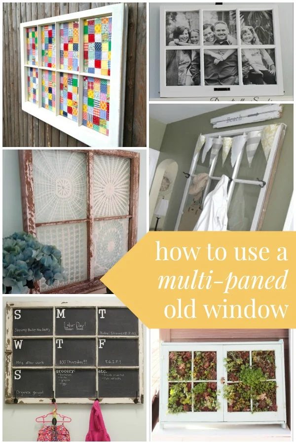 How to Use an Old Window with Pane Dividers via Bekob
