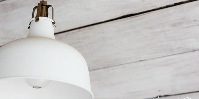Whitewash a Plank Wall and Ceiling