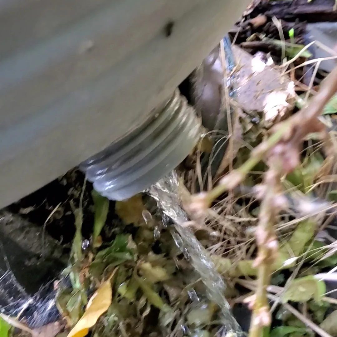 Draining Sand Filter