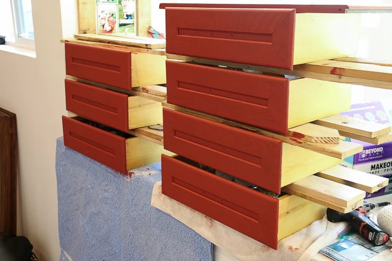 Beyond Paint In Poppy Painted Hutch @Bekob 50