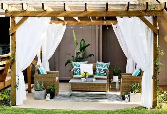 Pergola Makeover Inspiration | Found on architectureartdesigns.com