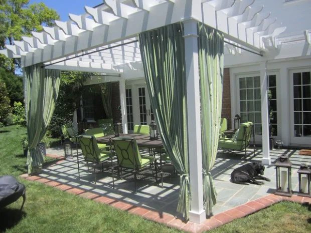 Pergola Makeover Inspiration | Found on architectureartdesigns.com