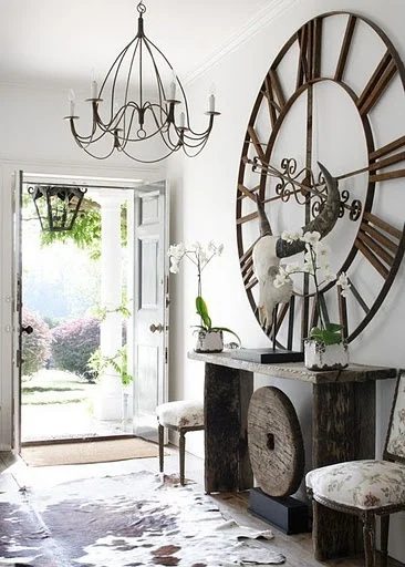 oversized clock