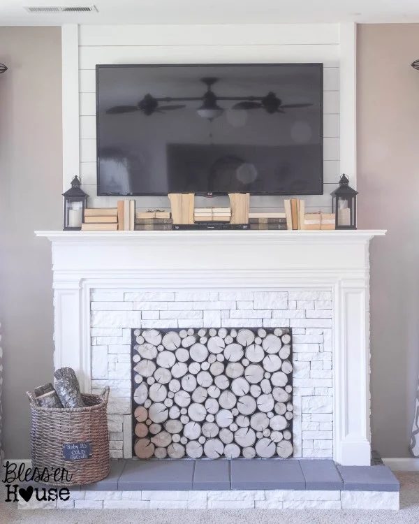 No Mantel? No Problem! 25+ options for Fireplace Mantel Alternatives