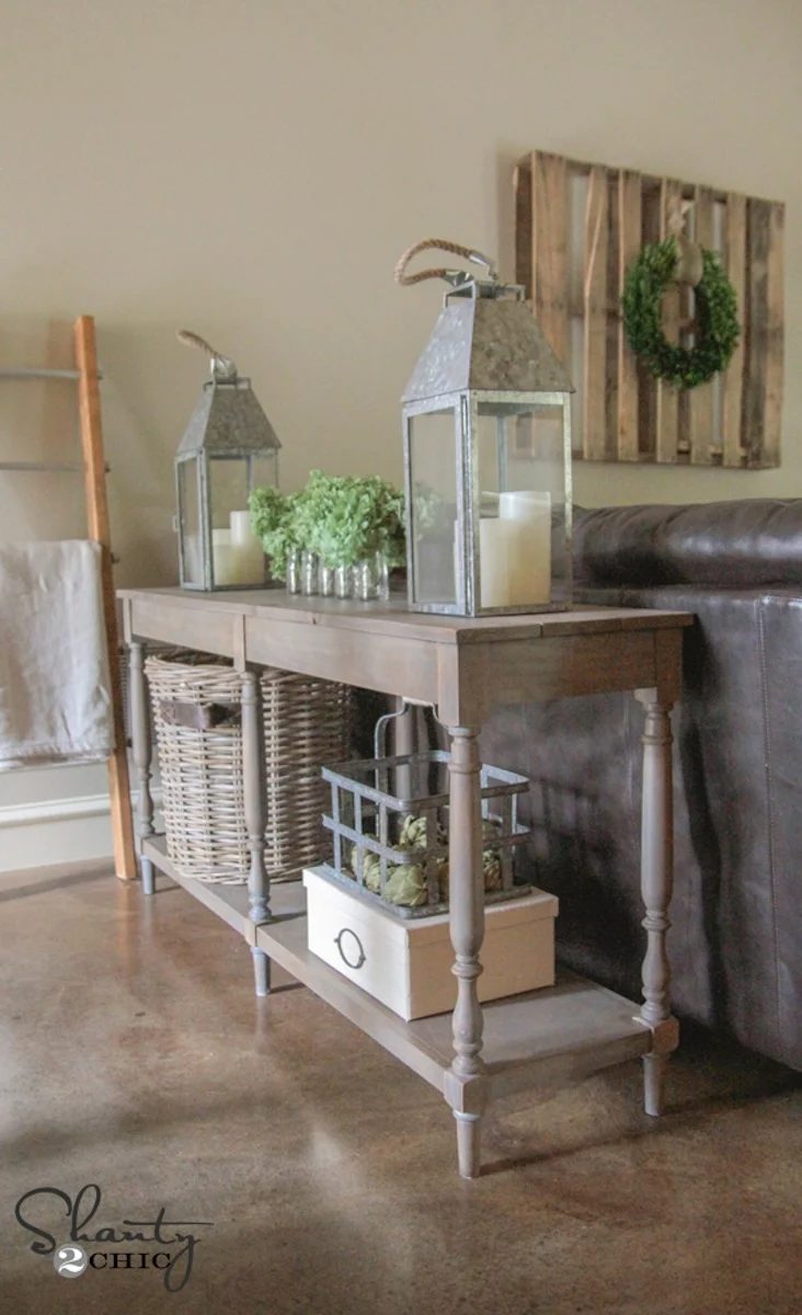 Handmade Console Table By Shanty2Chic