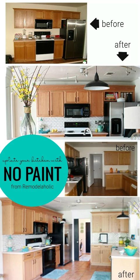 How To Keep Your Oak Cabinets And Update Your Kitchen From Bekob