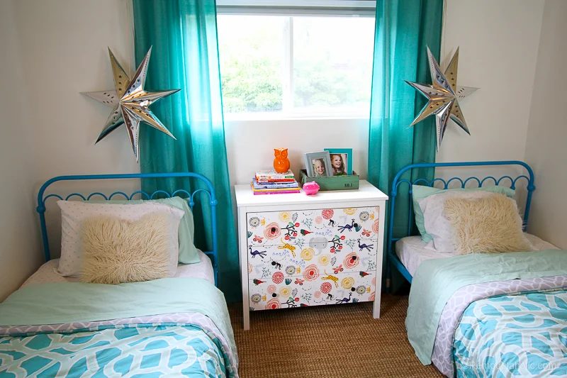 Handmade Ikea Dresser method Updating With Wallpaper @Bekob 4